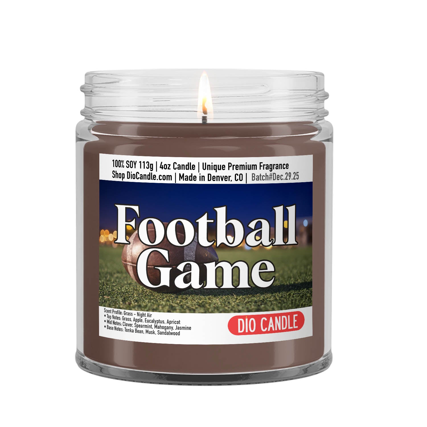 Football Candle