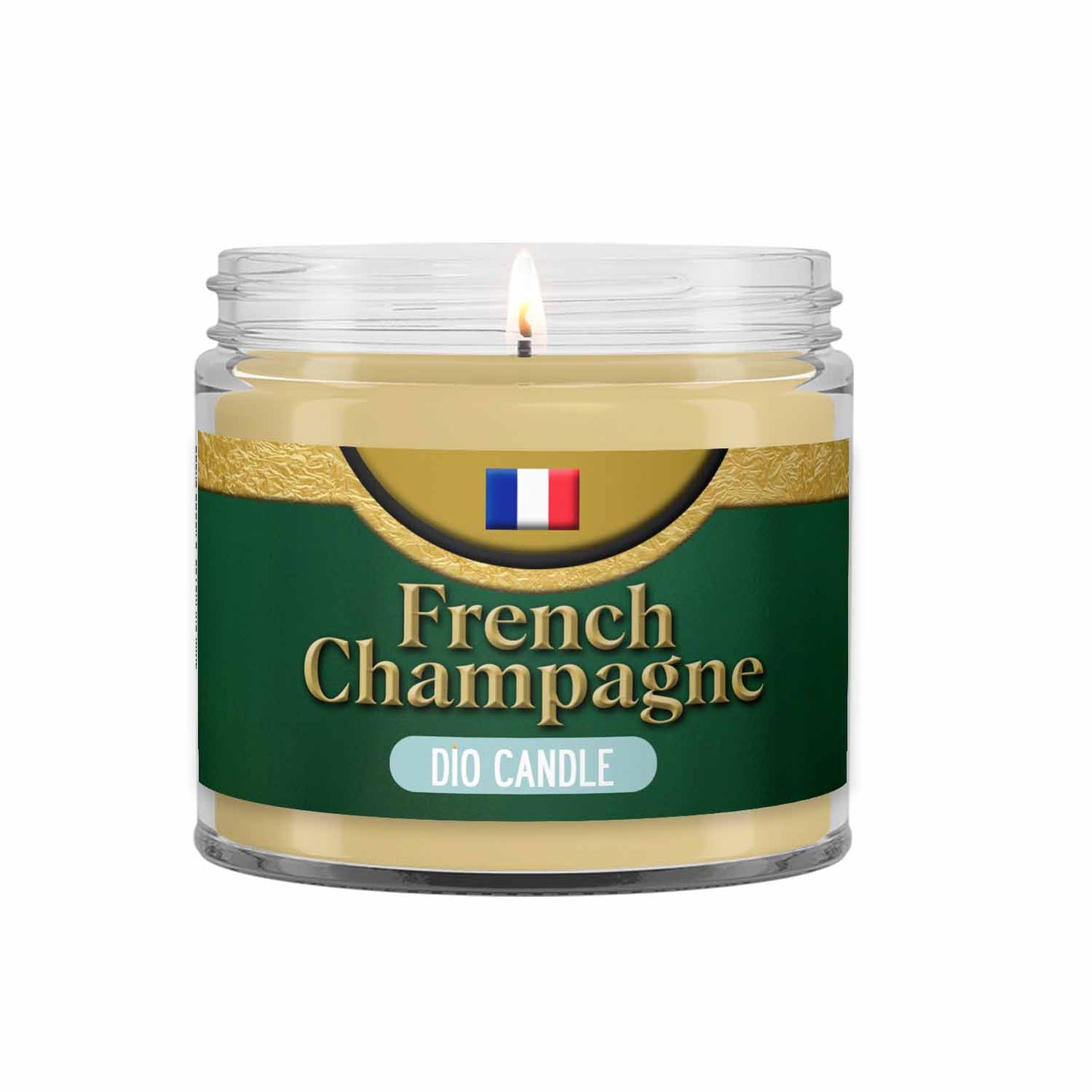 French Champagne Candle