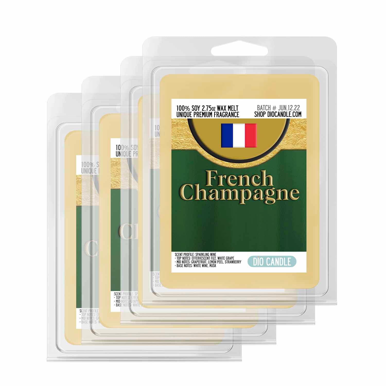 French Champagne Candle