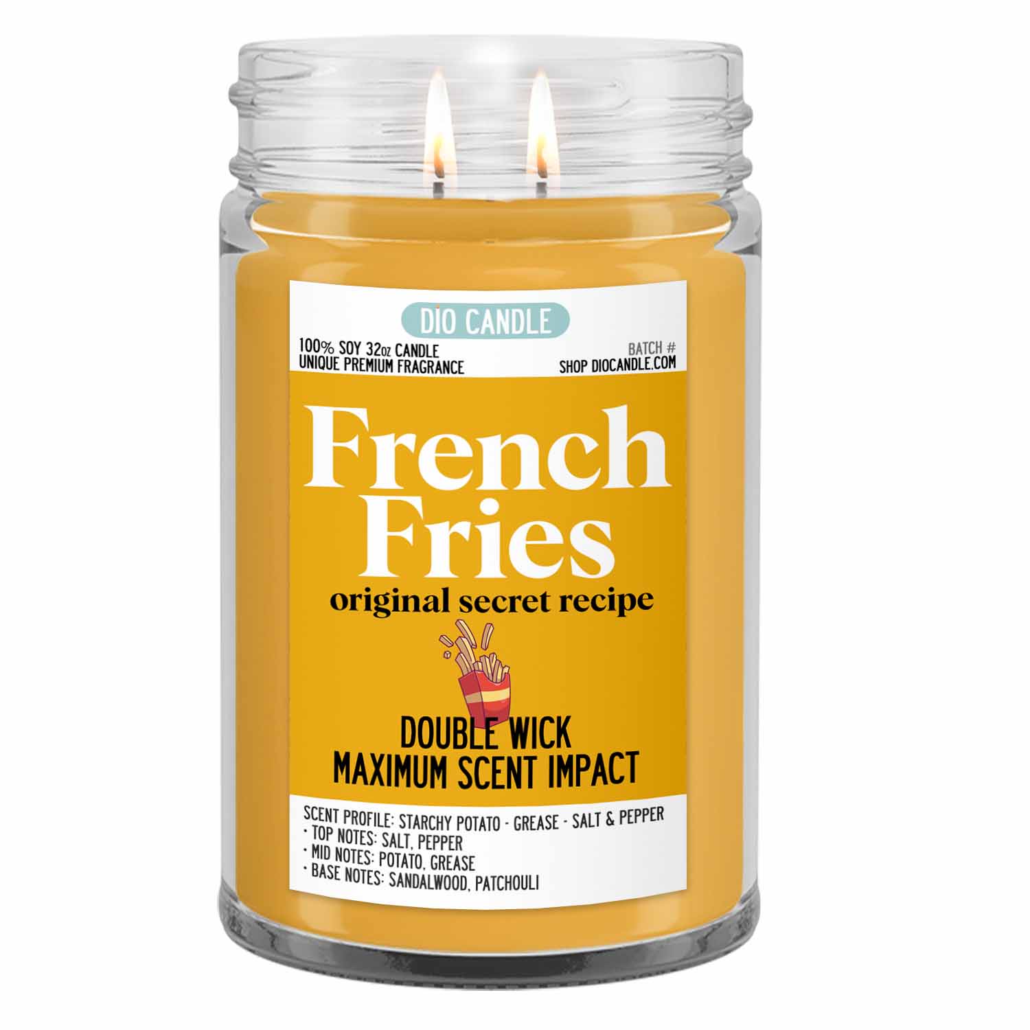 French Fries Candle