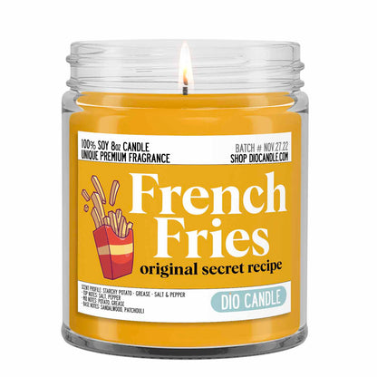 French Fries Candle