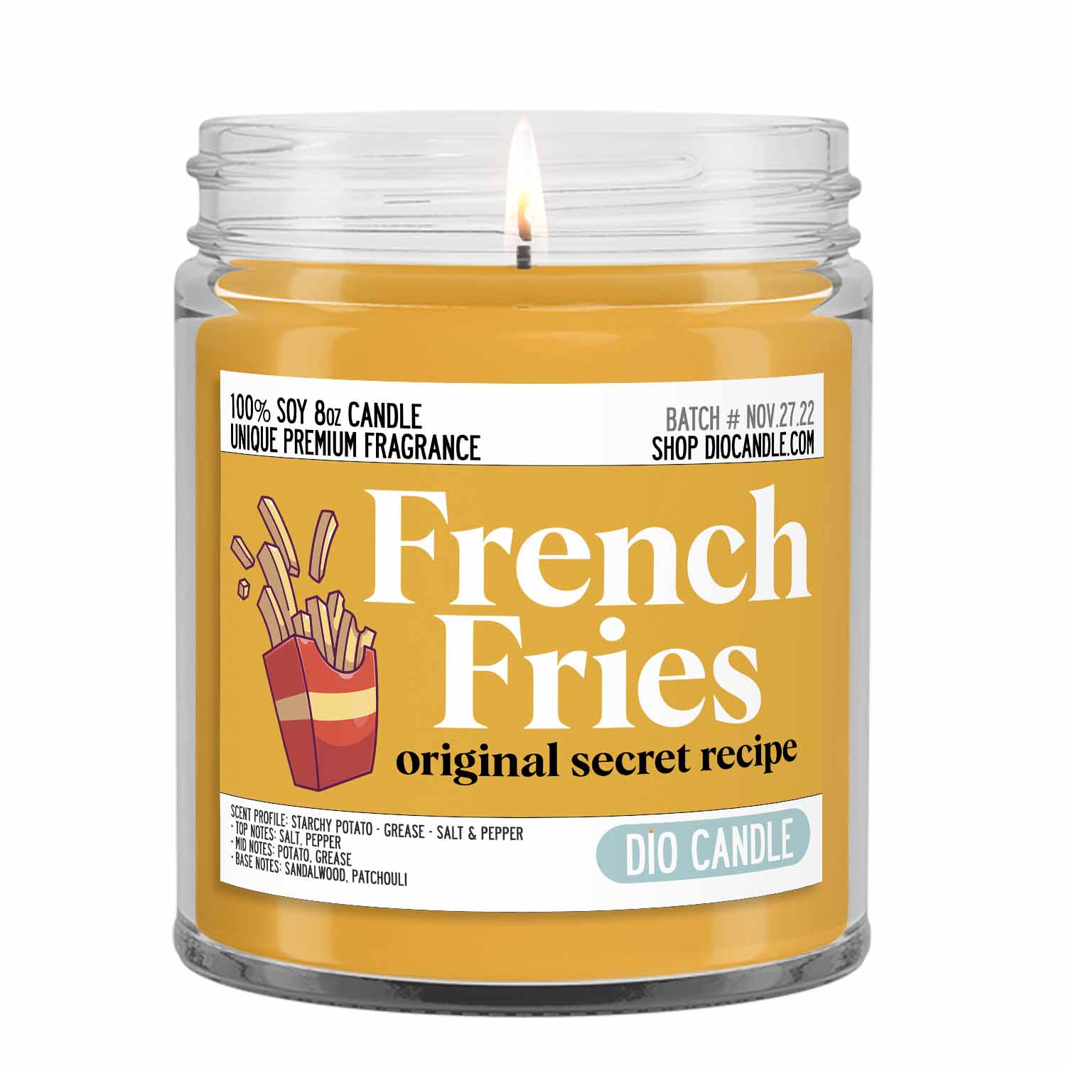 French Fries Candle