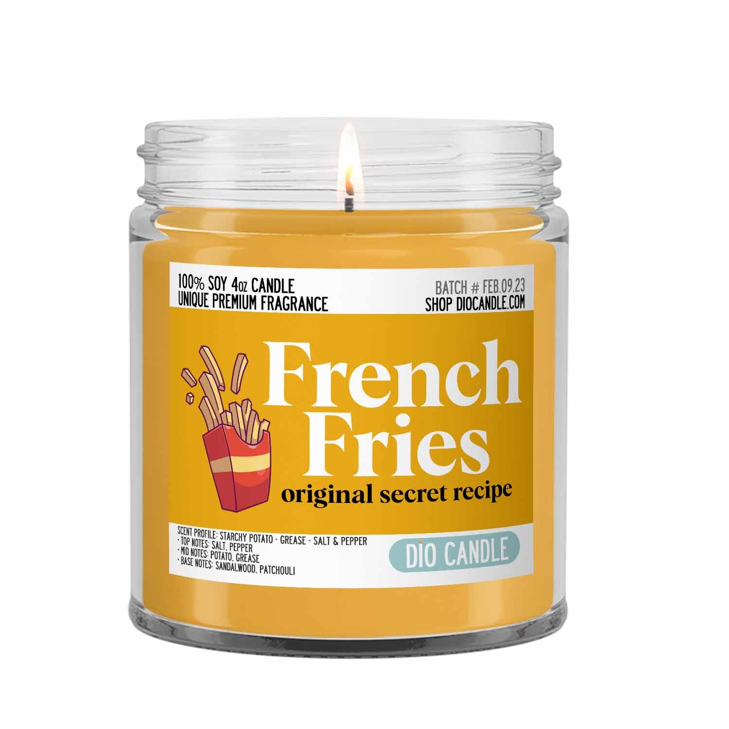 French Fries Candle