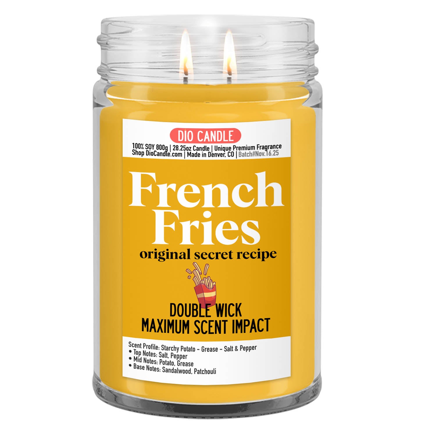 French Fries Candle