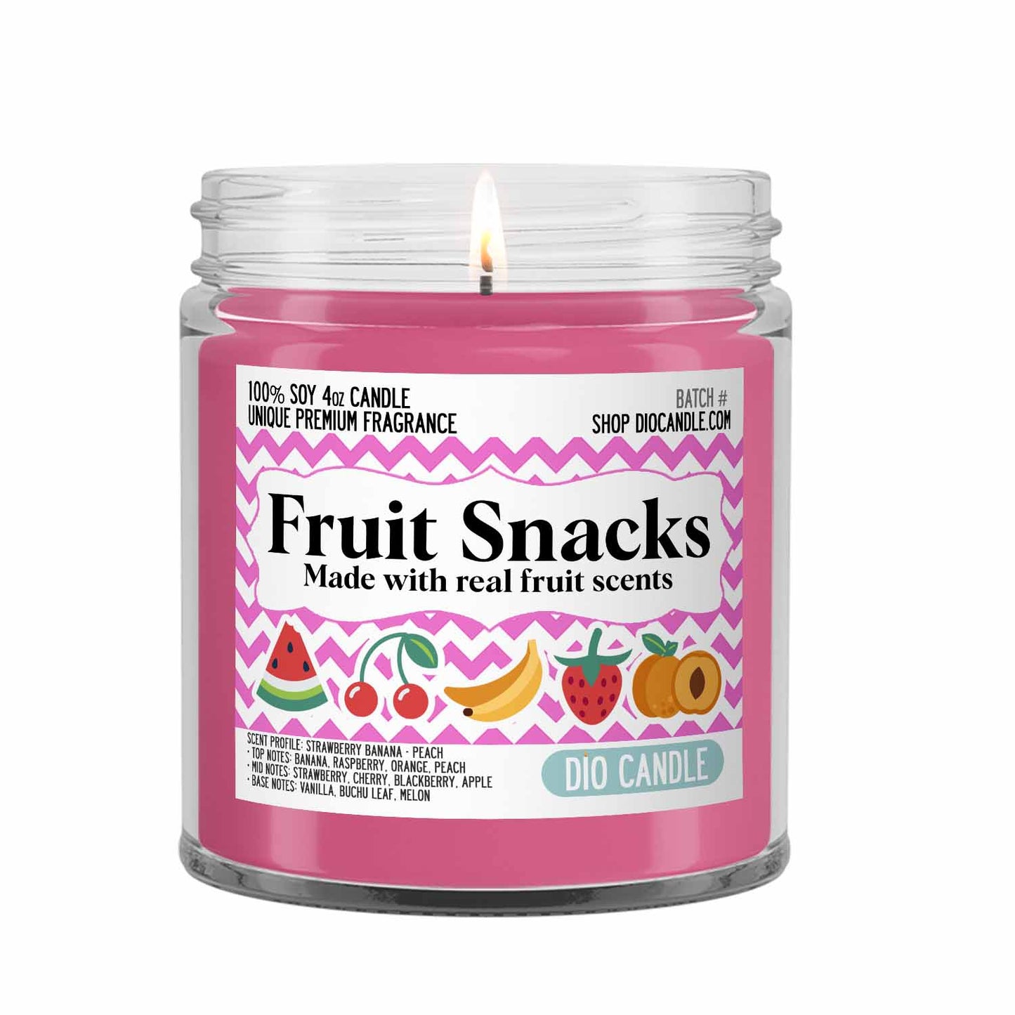 Fruit Snacks Candle