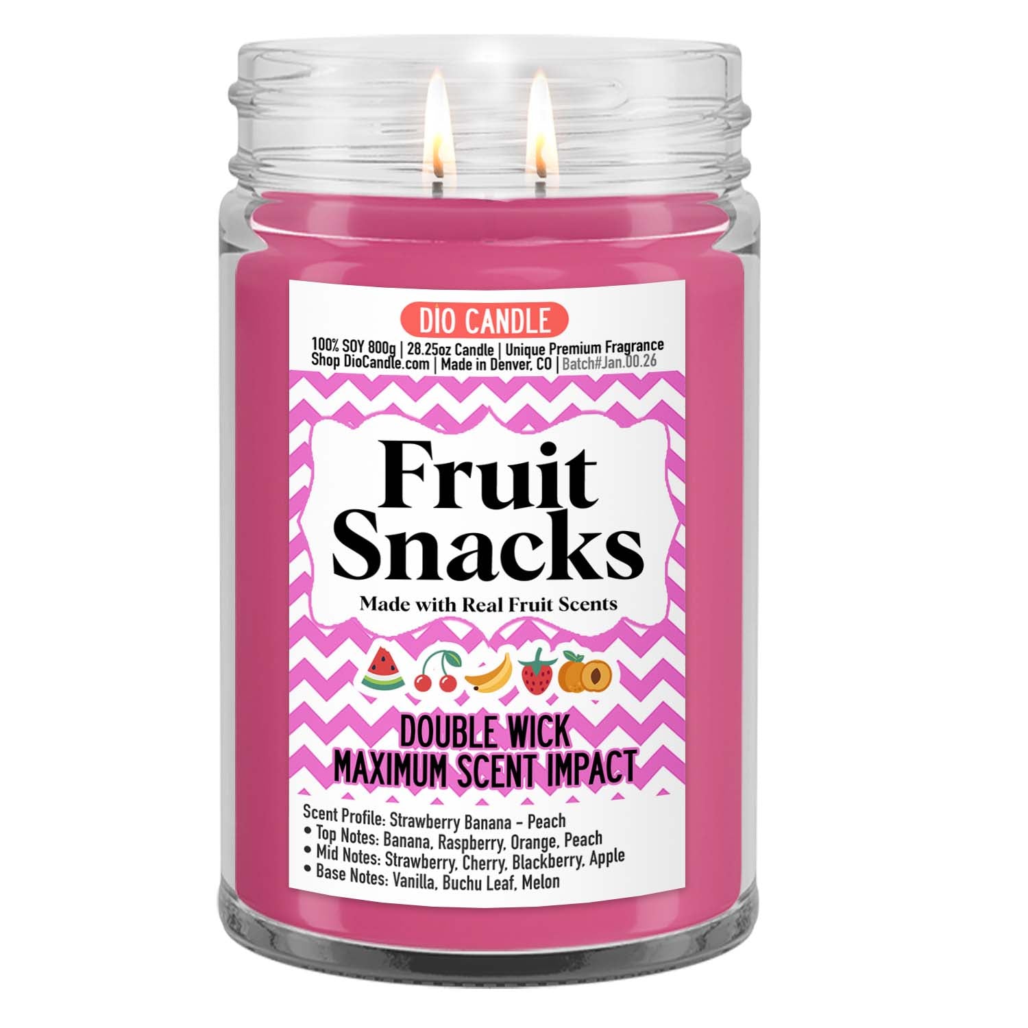 Fruit Snacks Candle