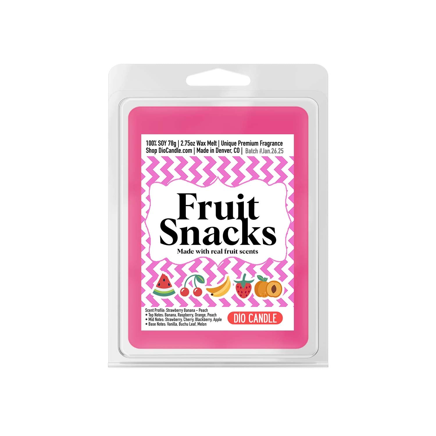 Fruit Snacks Candle