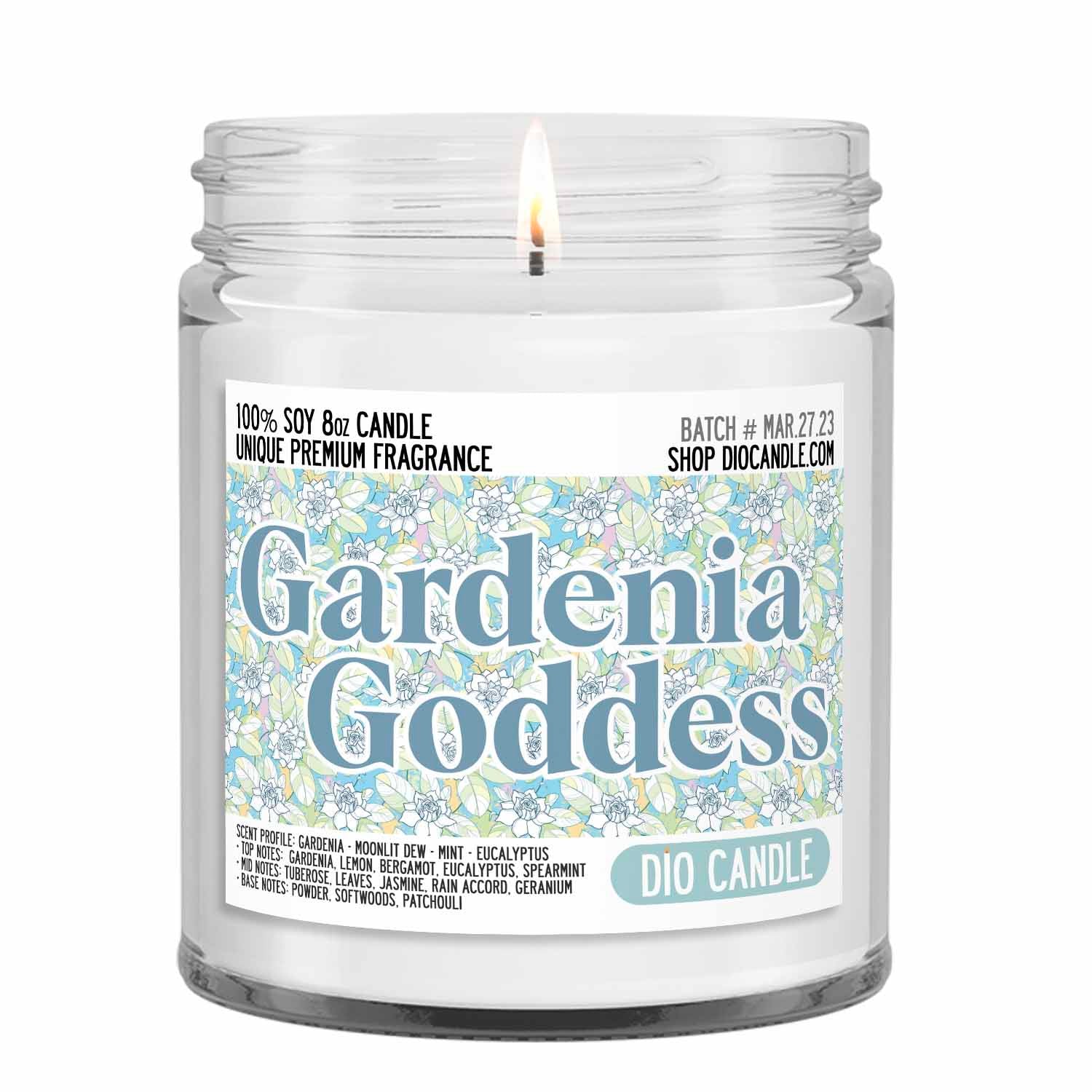 Gardenia Goddess Candle