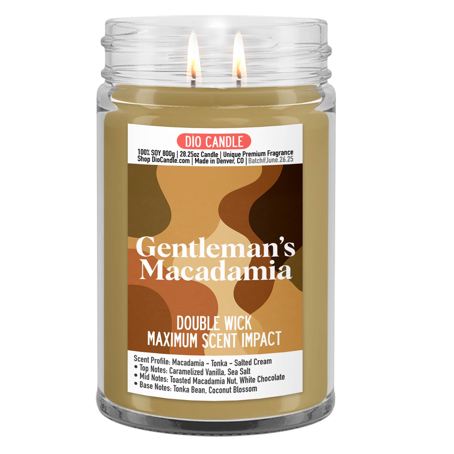 Gentlemen's Macadamia Candle