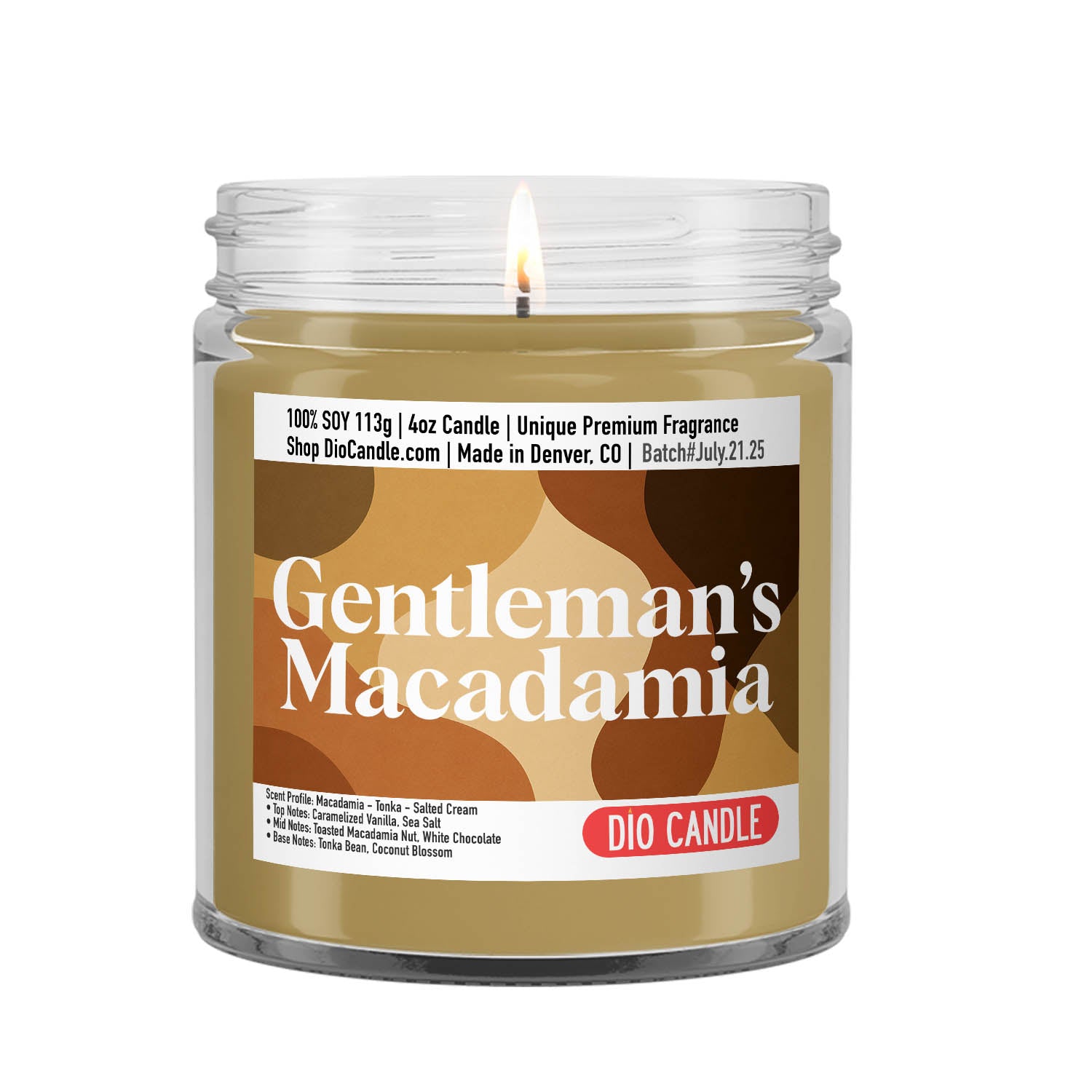 Gentlemen's Macadamia Candle