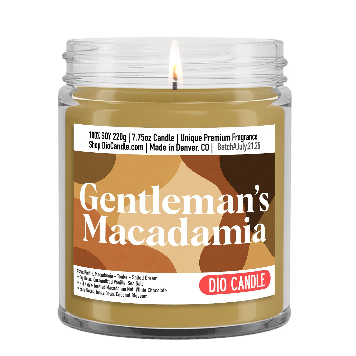 Gentlemen's Macadamia Candle