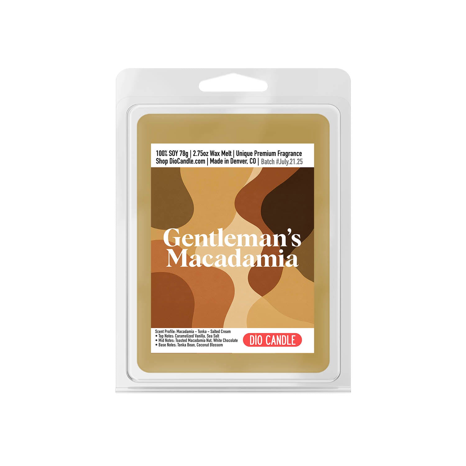 Gentlemen's Macadamia Candle