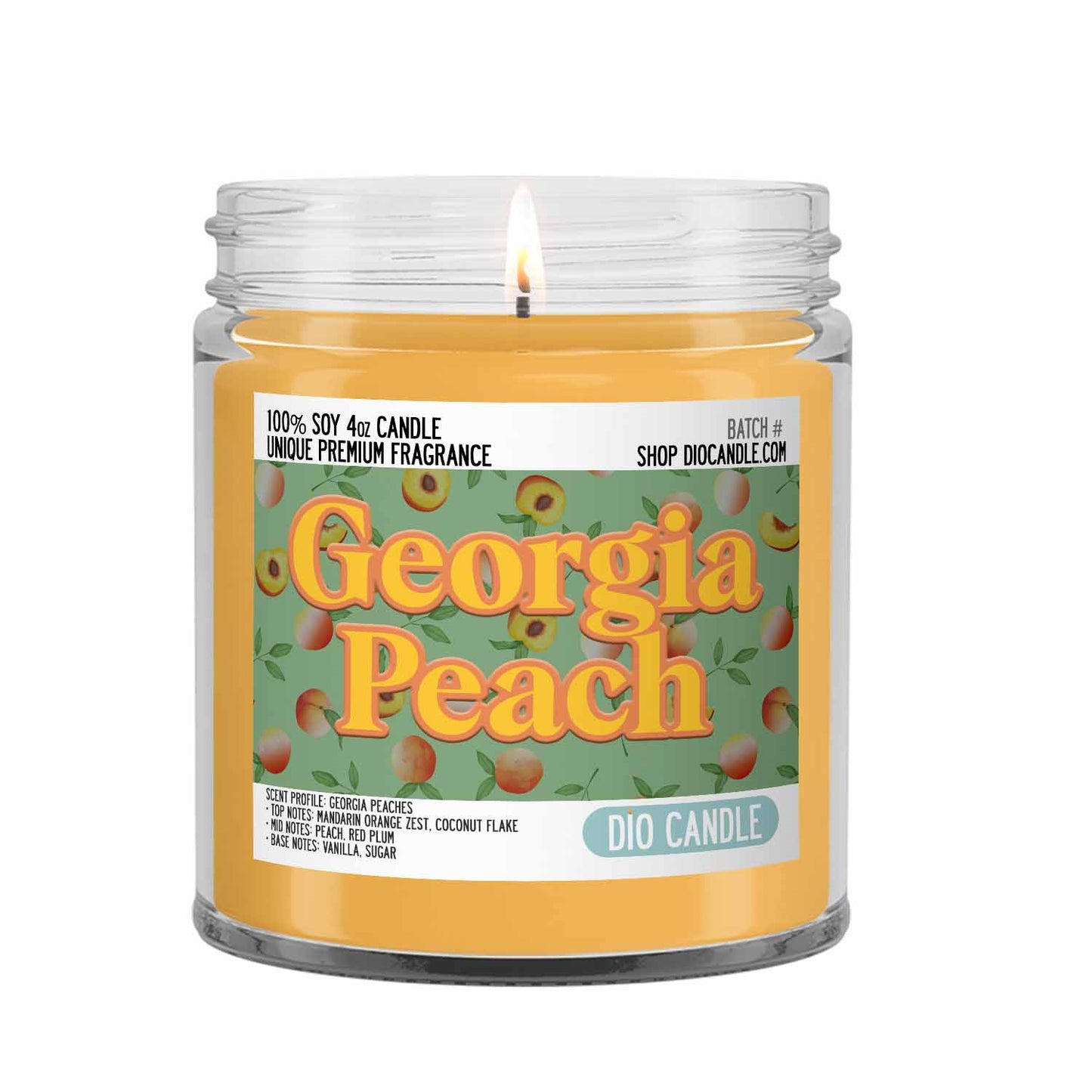 Georgia Peach Candle