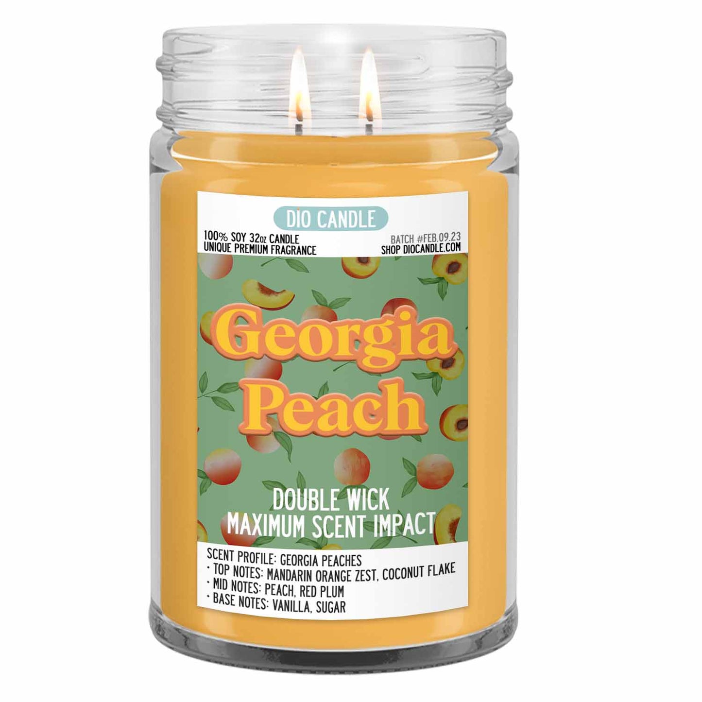 Georgia Peach Candle