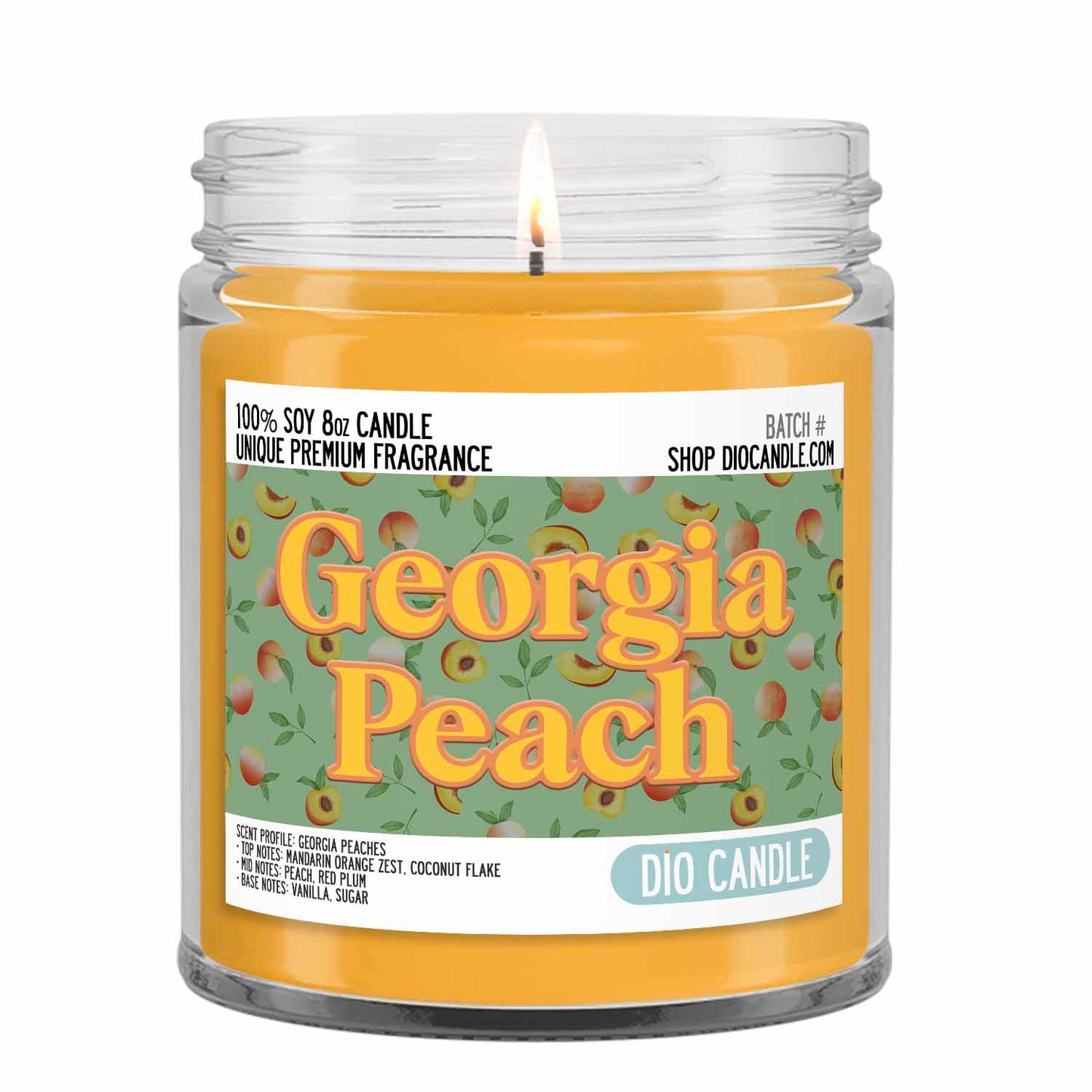 Georgia Peach Candle