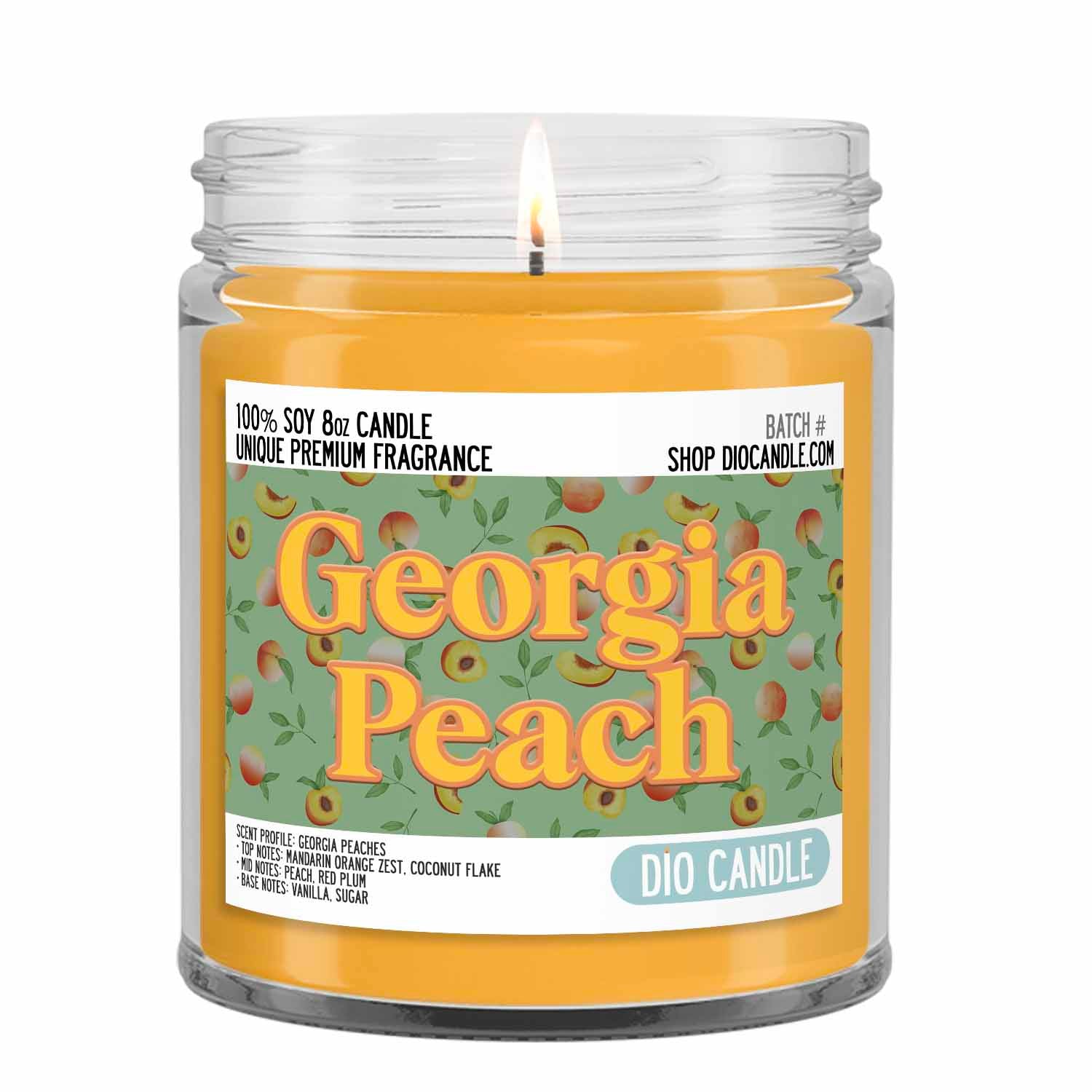 Georgia Peach Candle