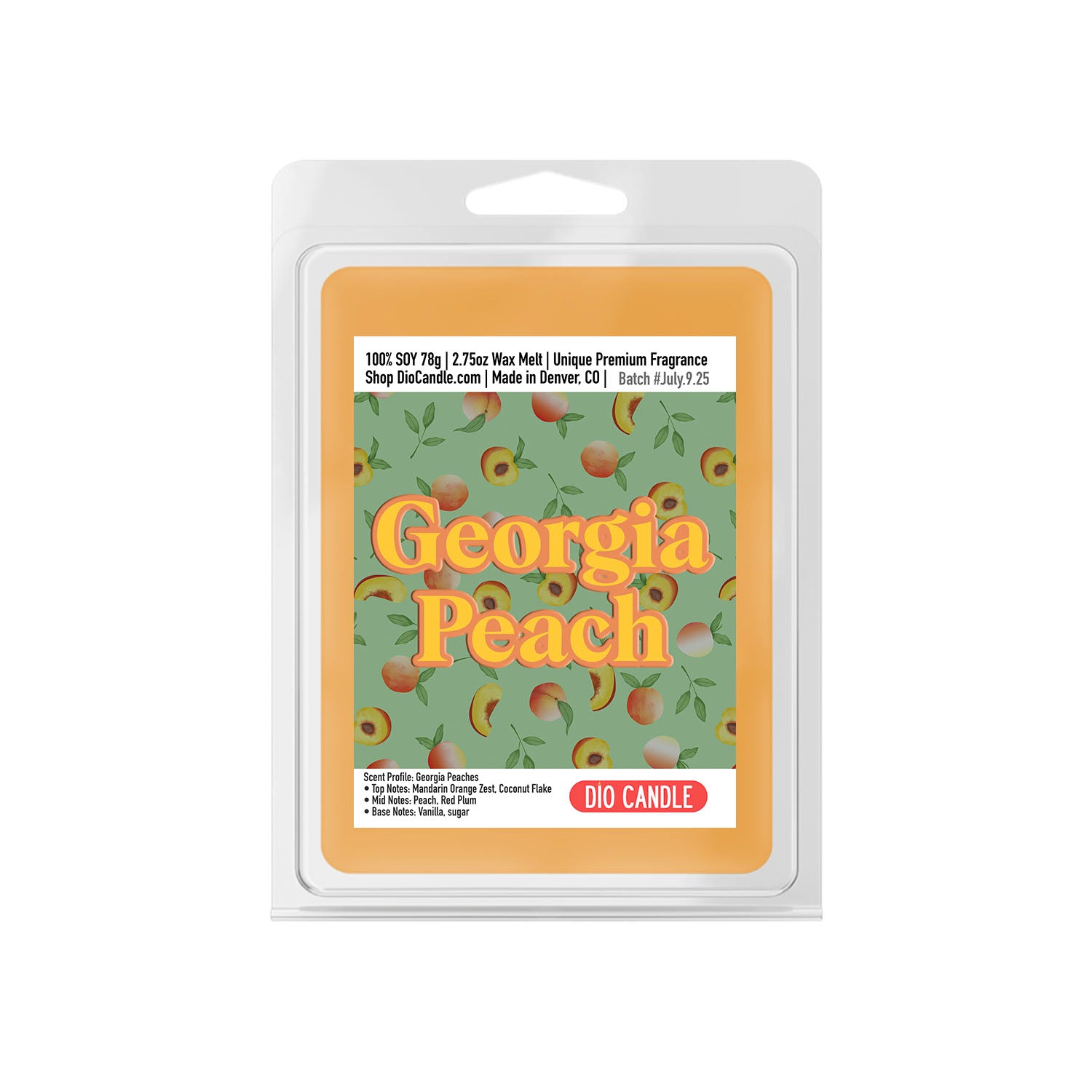 Georgia Peach Candle