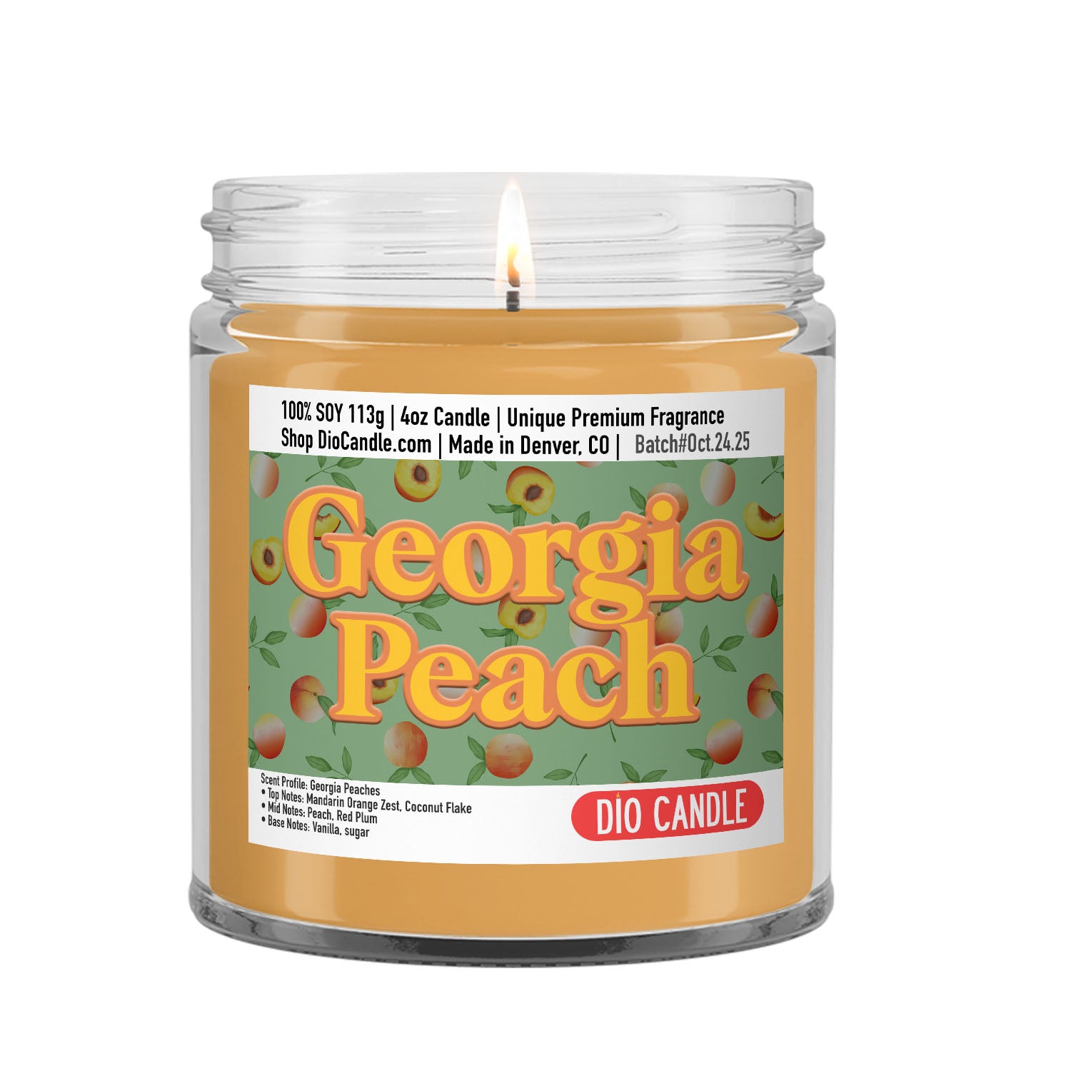 Georgia Peach Candle