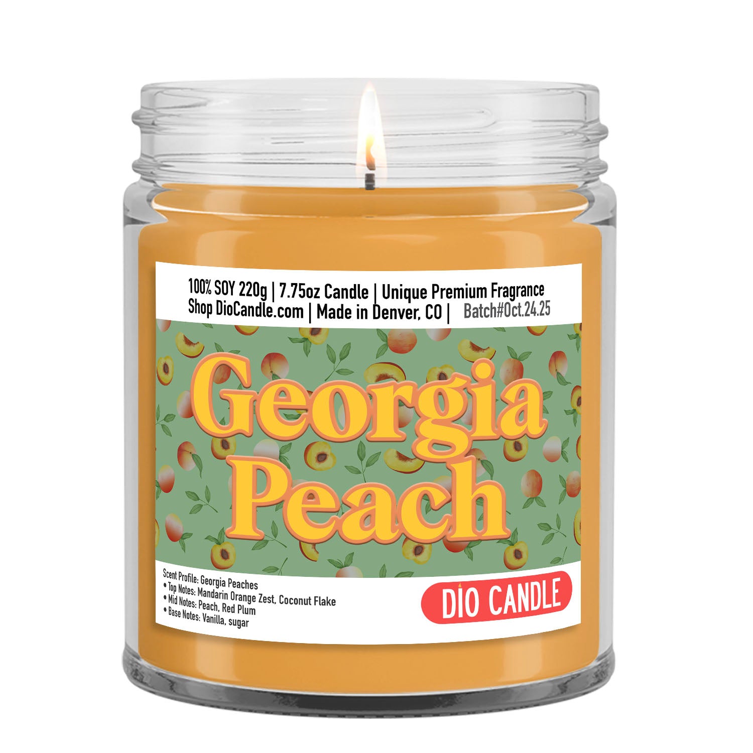 Georgia Peach Candle