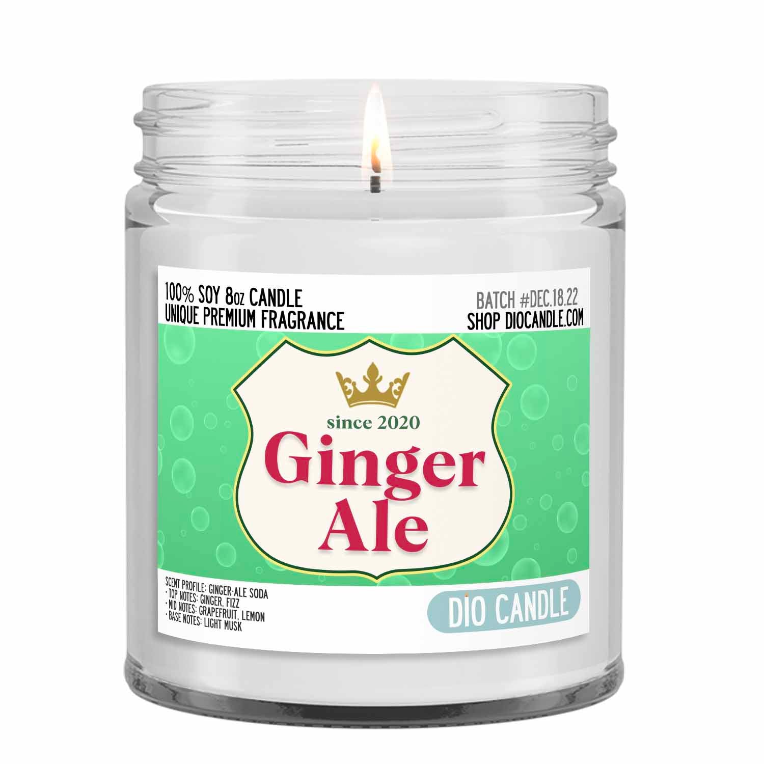 Ginger Ale Soda Candle