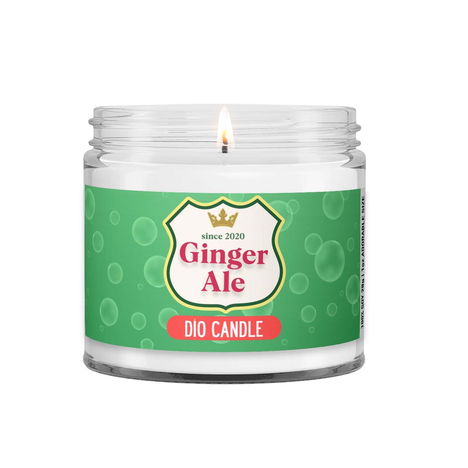 Ginger Ale Soda Candle