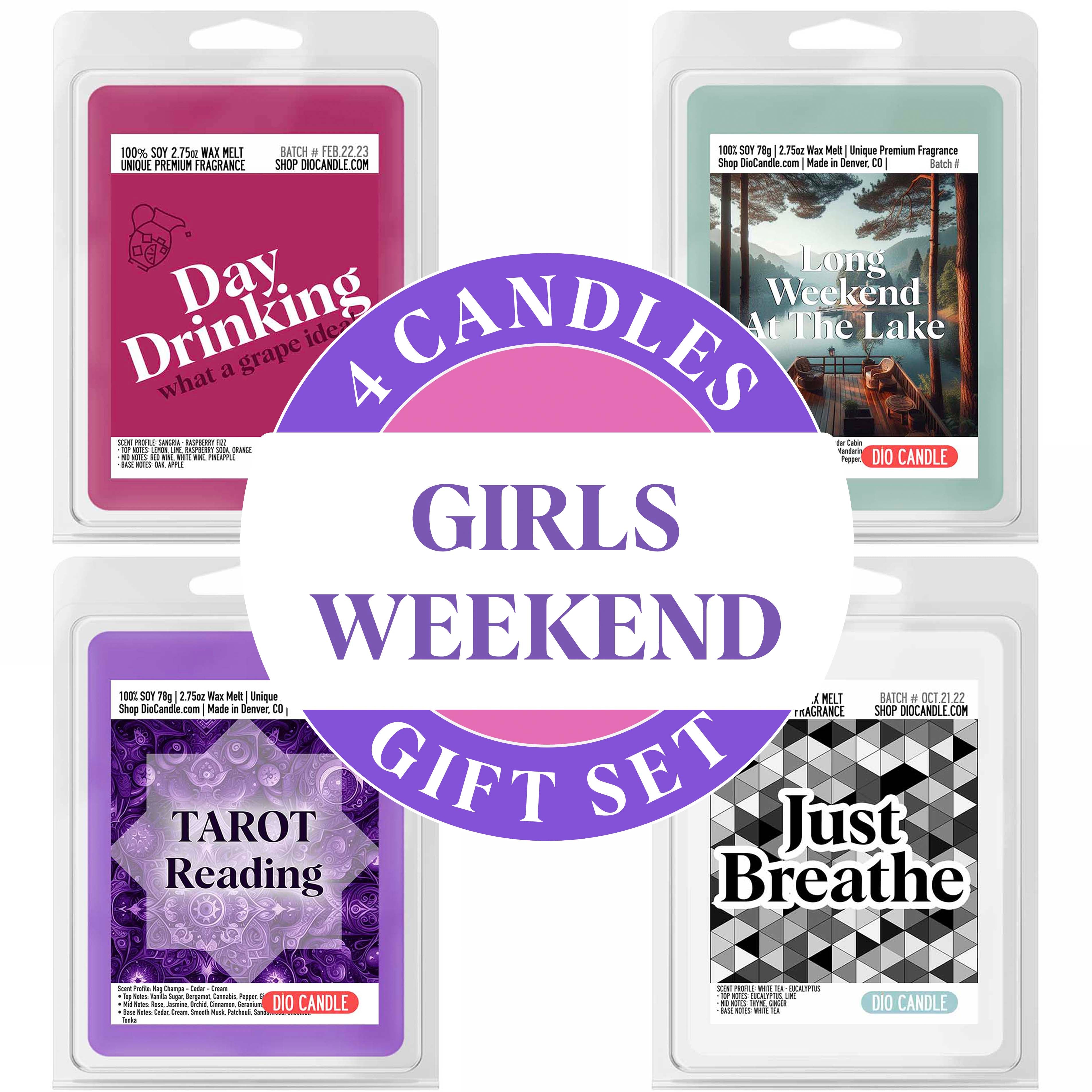 Girls Weekend Candle Gift Set