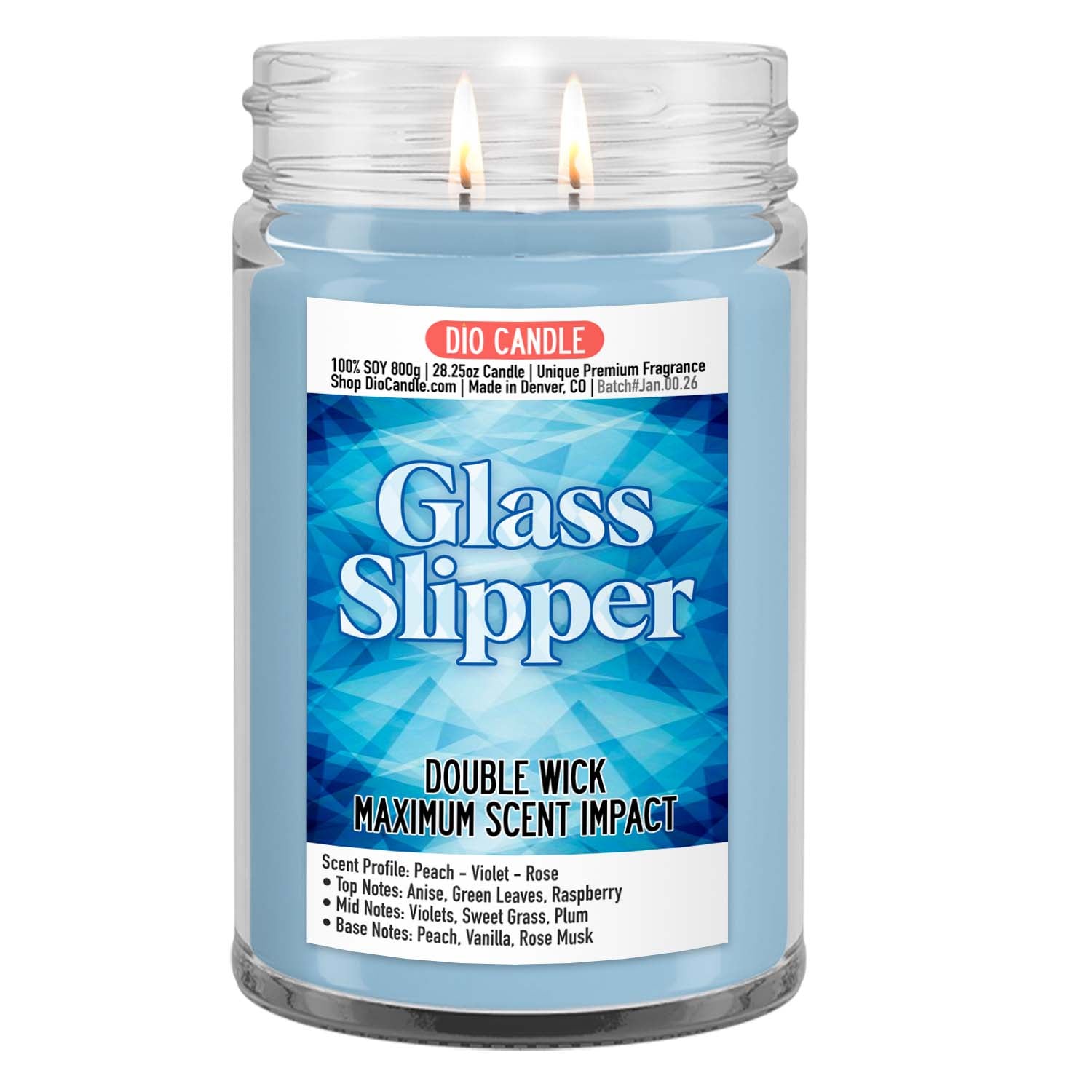 Glass Slipper Candle