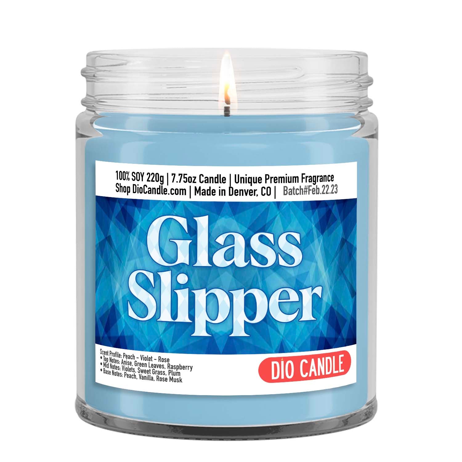 Glass Slipper Candle
