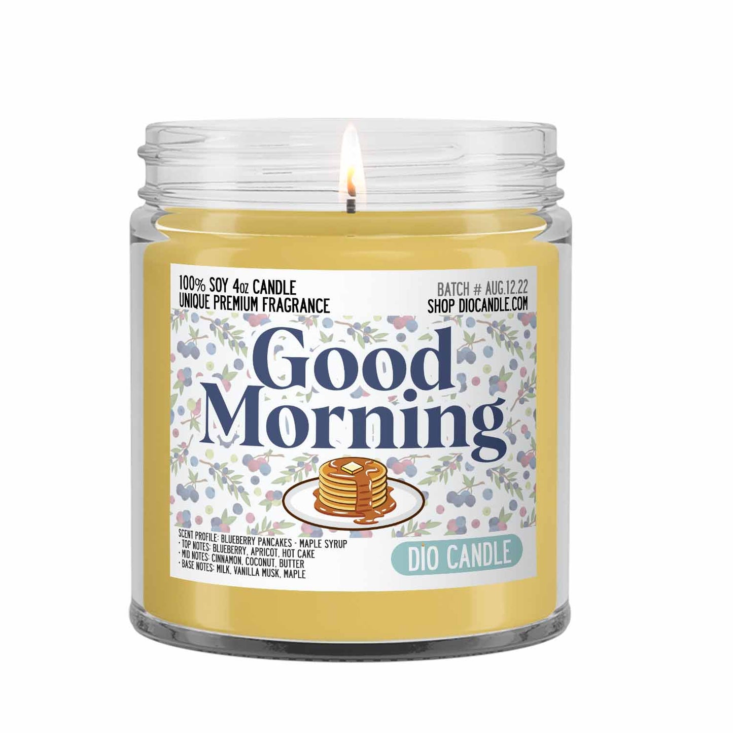 Good Morning Candle