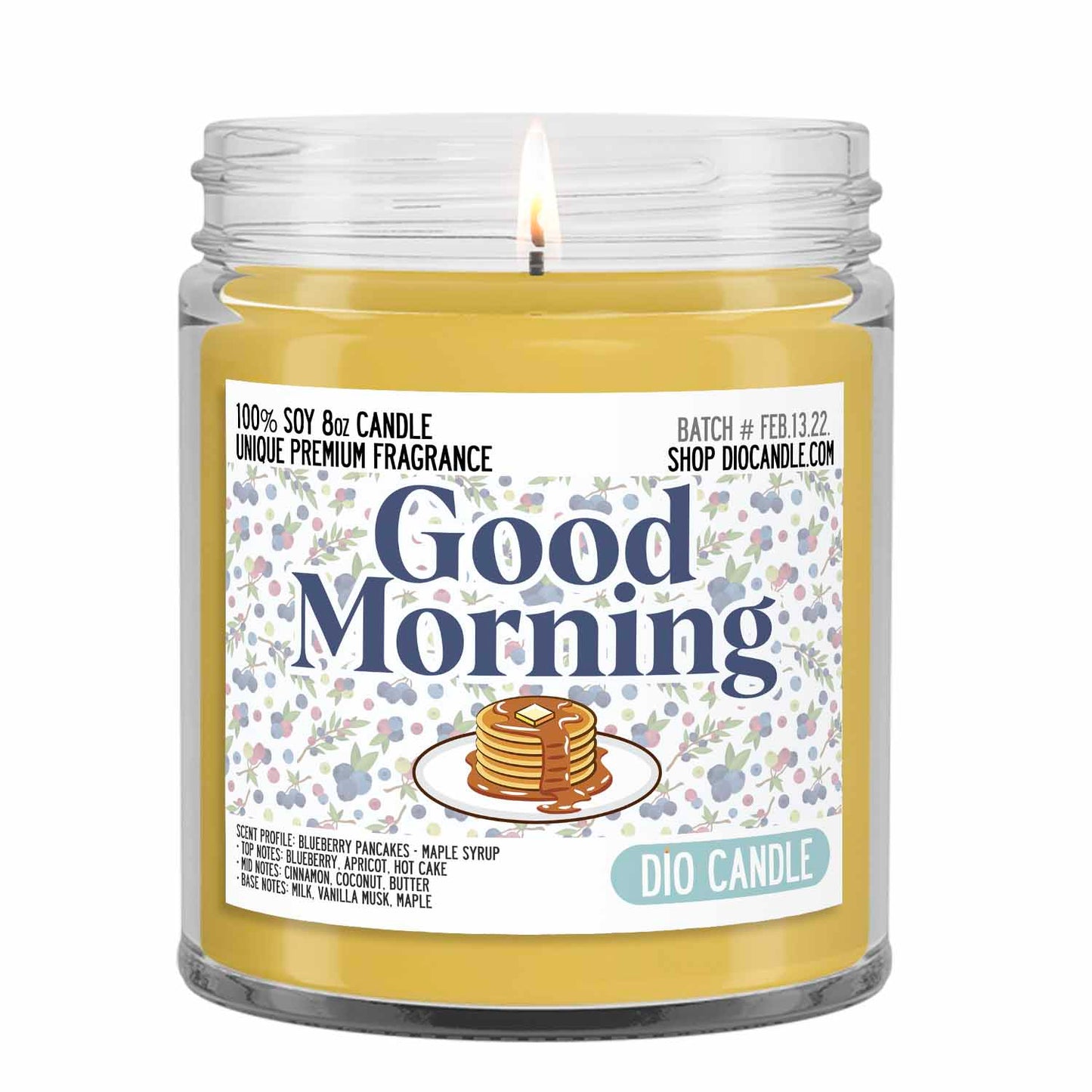 Good Morning Candle