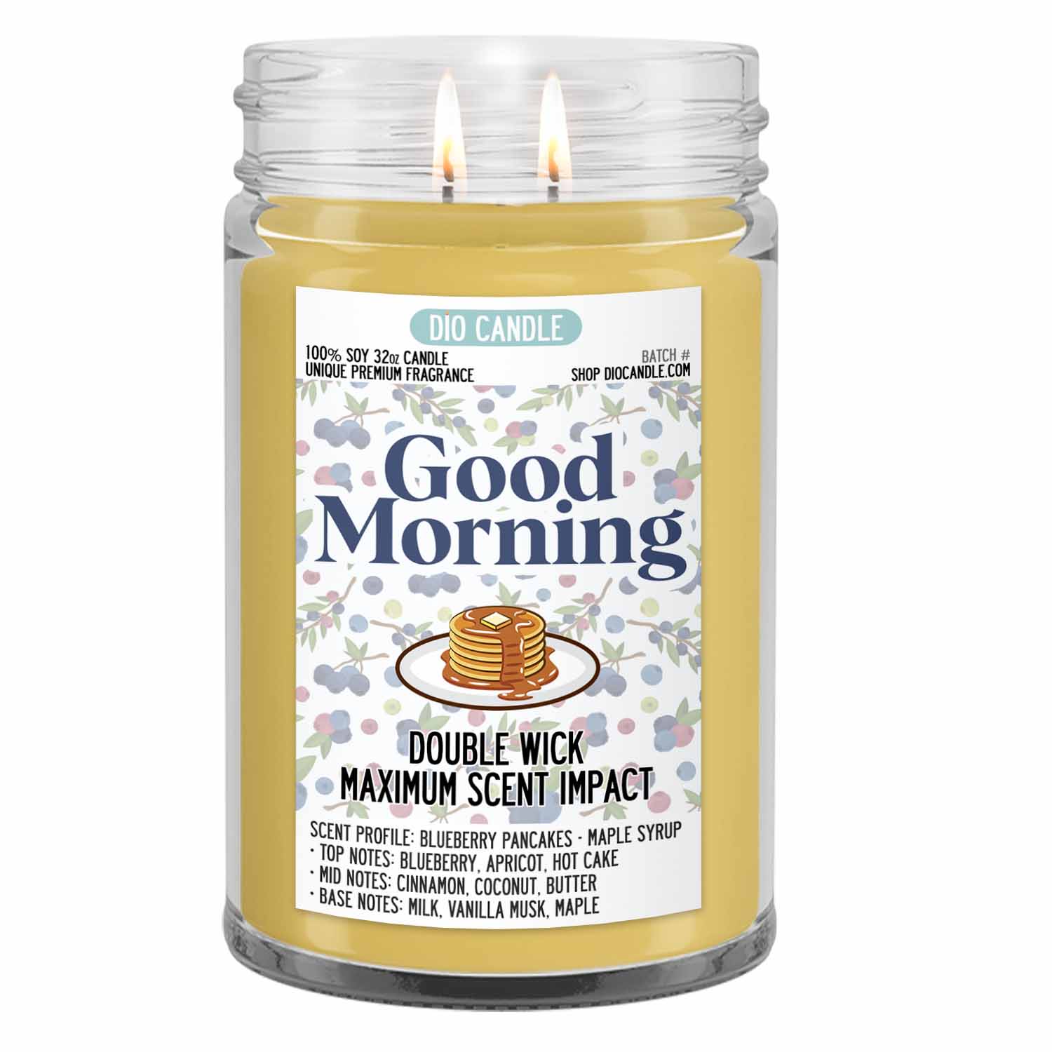 Good Morning Candle