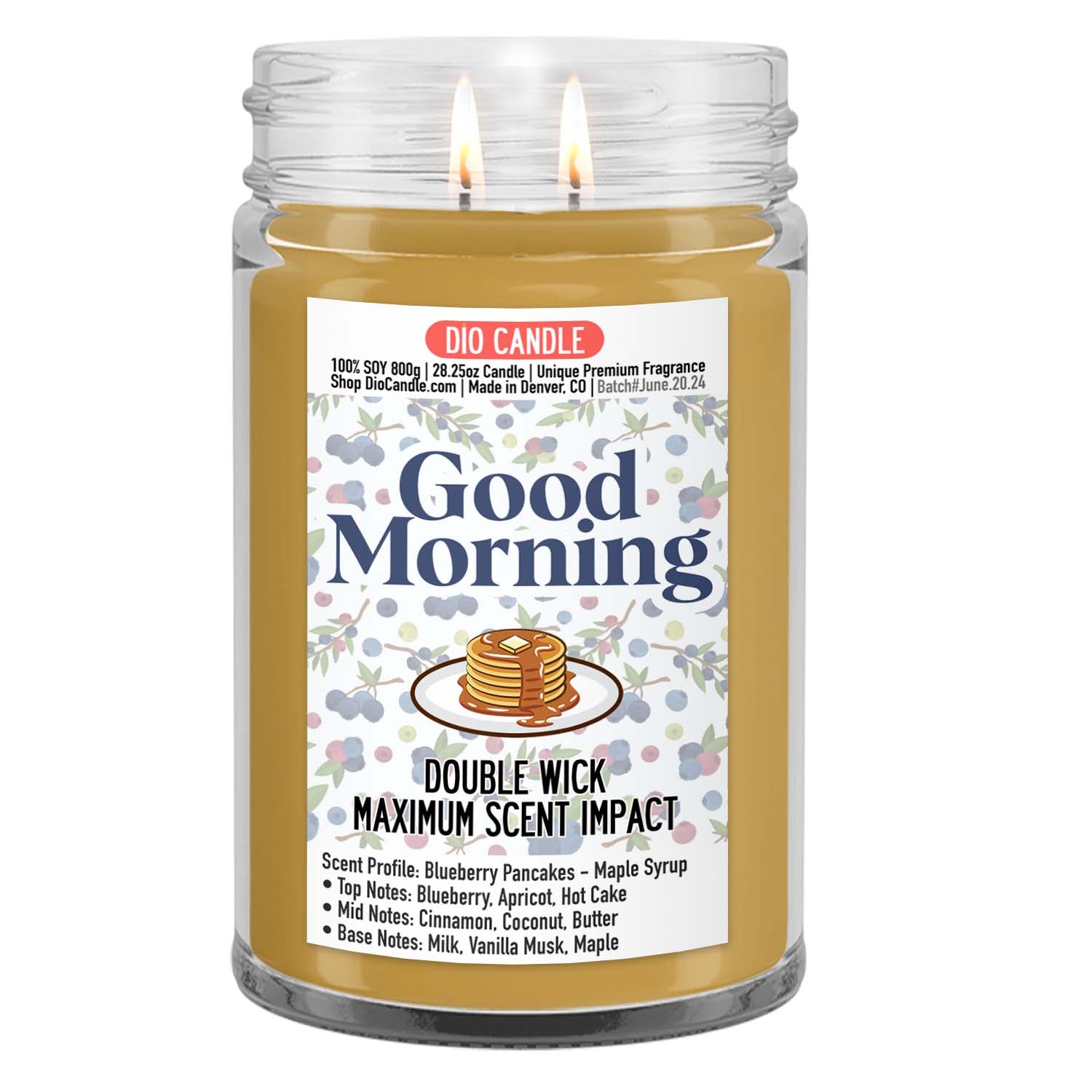 Good Morning Candle