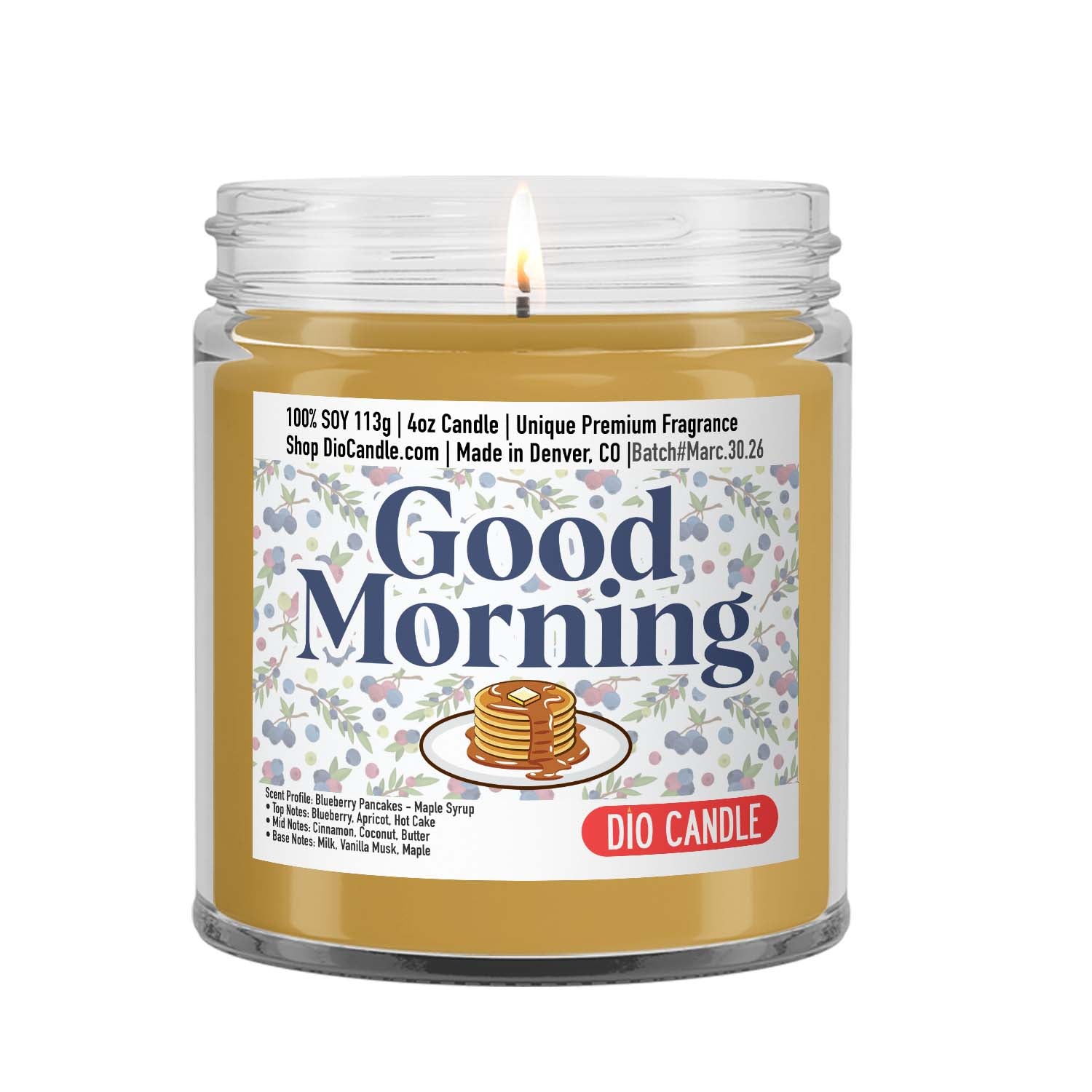 Good Morning Candle