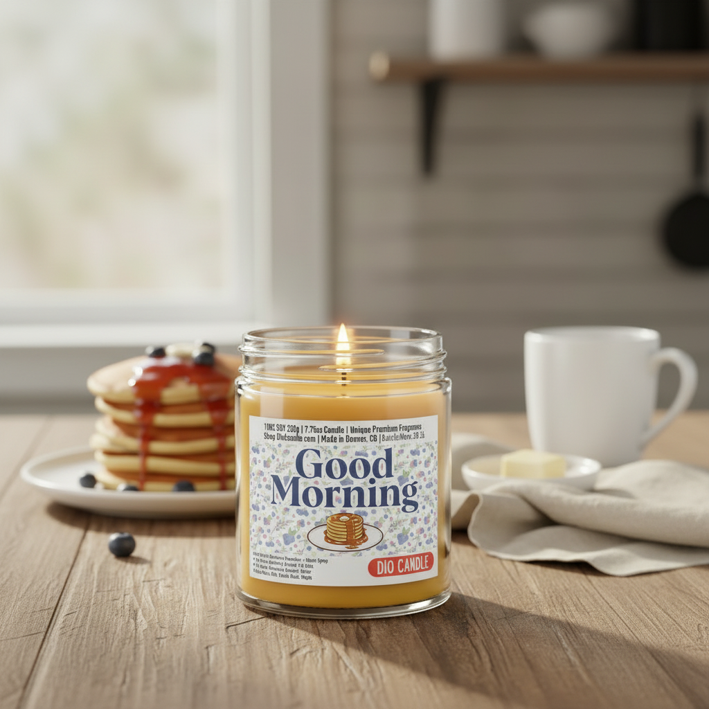 Good Morning Candle