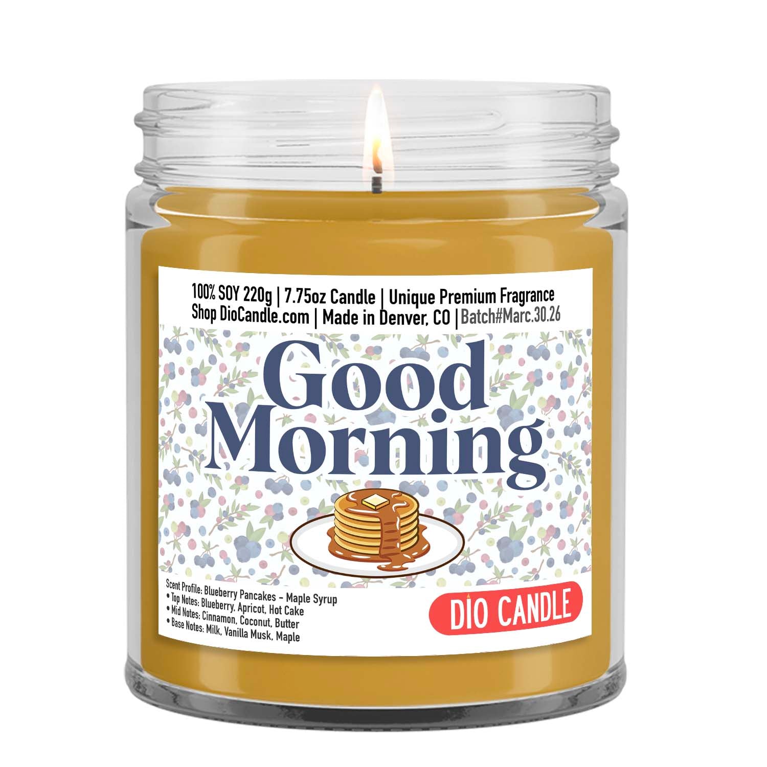Good Morning Candle