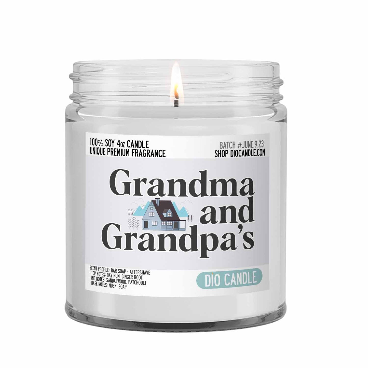 Grandparents House Candle