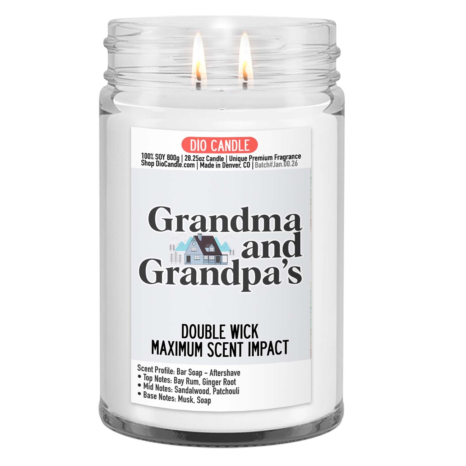 Grandparents House Candle