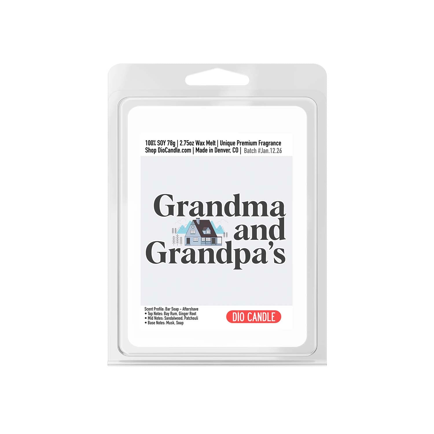 Grandparents House Candle