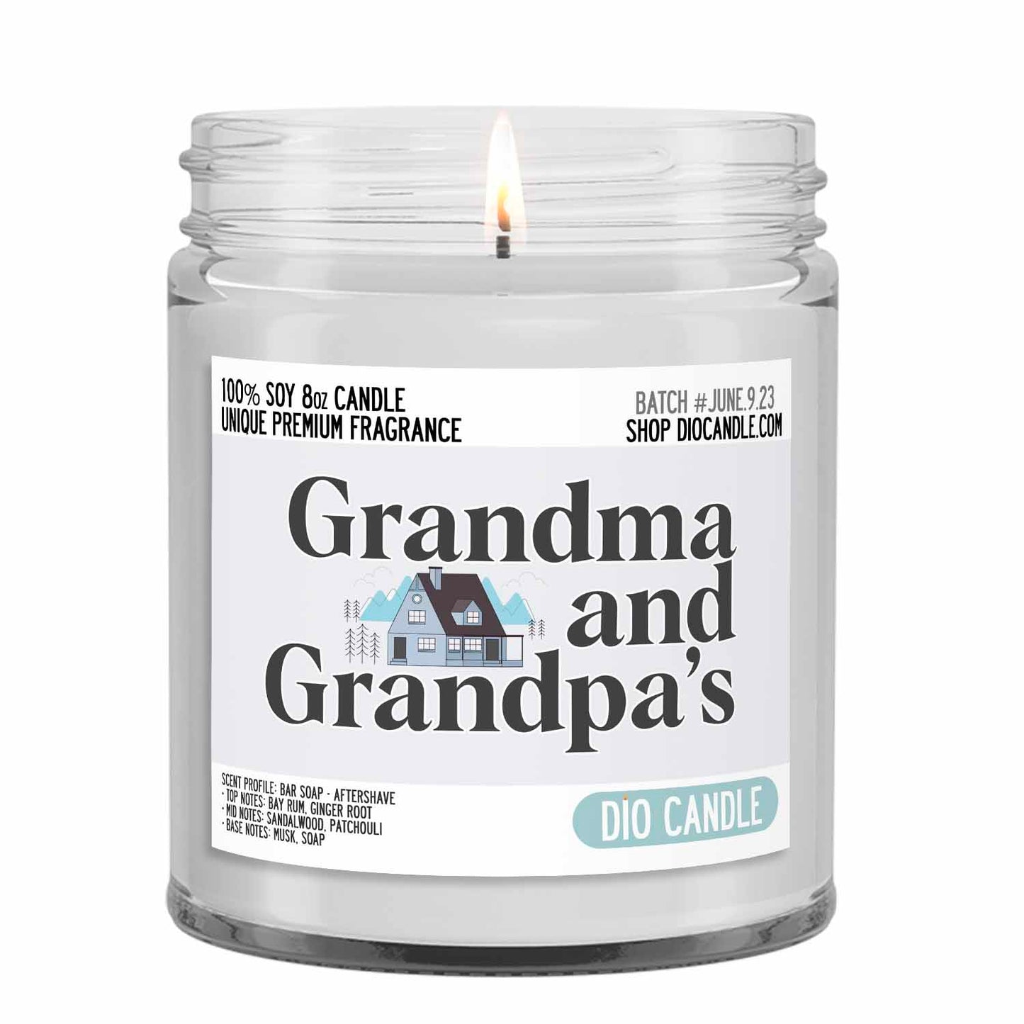 Grandparents House Candle