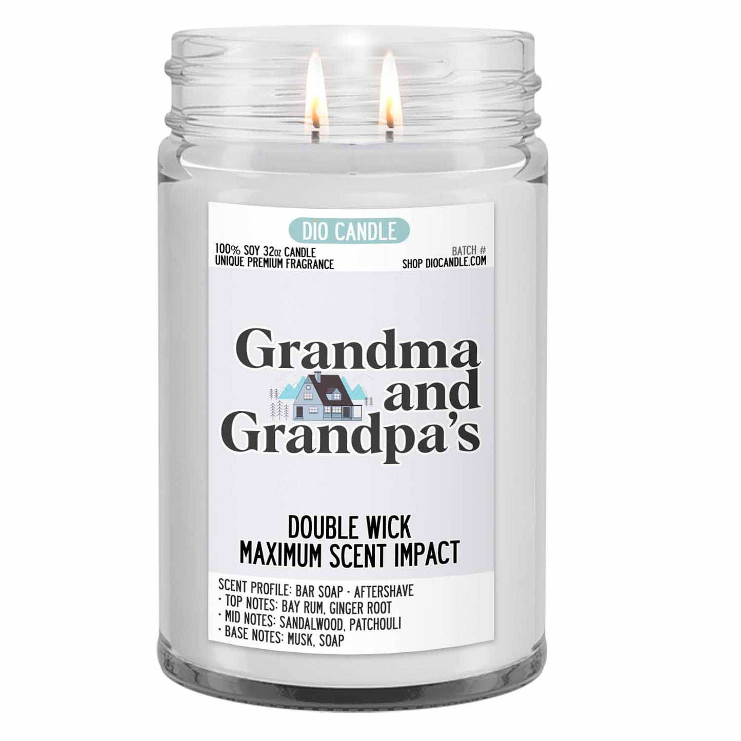 Grandparents House Candle
