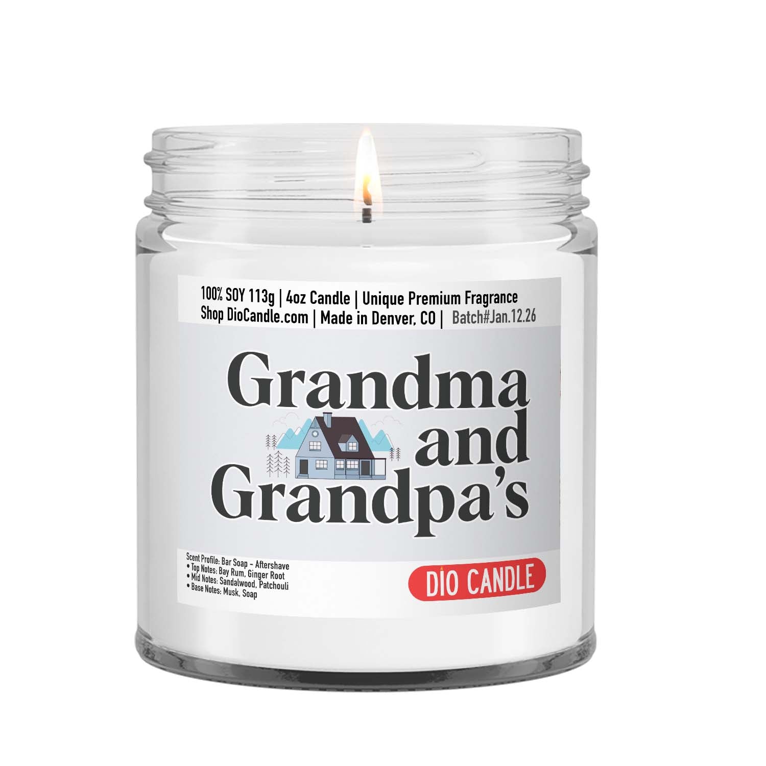 Grandparents House Candle