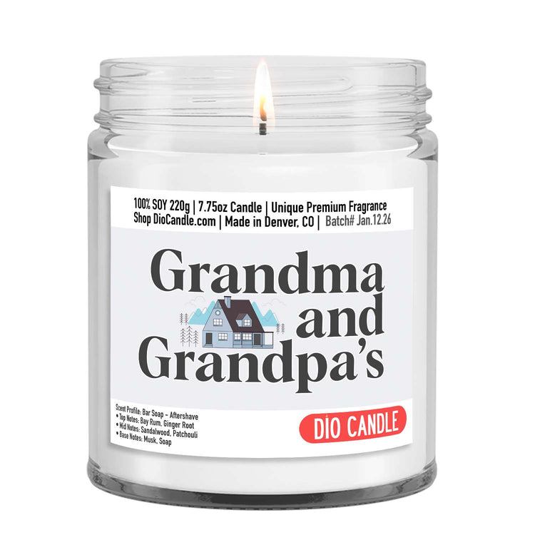 Grandparents House Candle