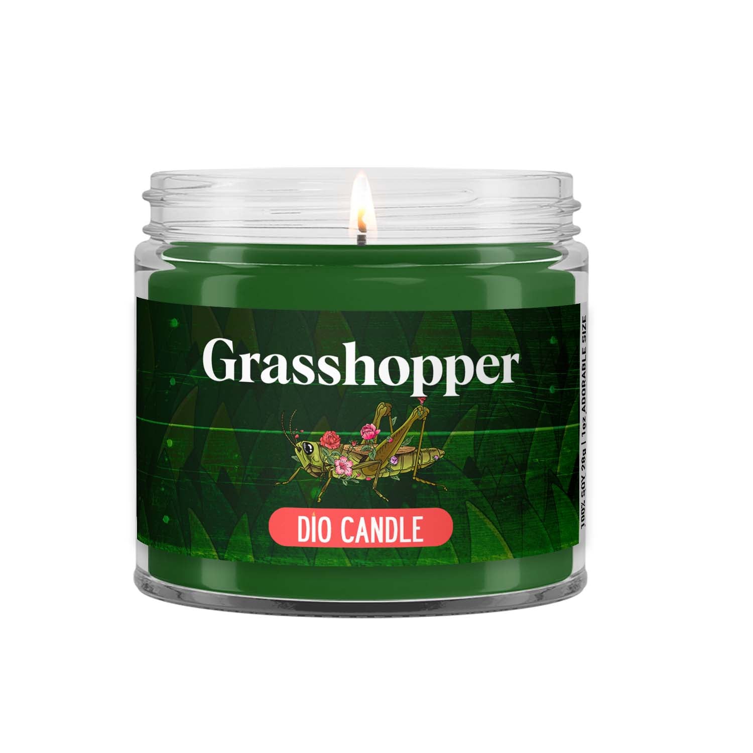 Grasshopper Candle