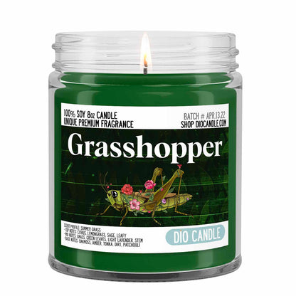 Grasshopper Candle