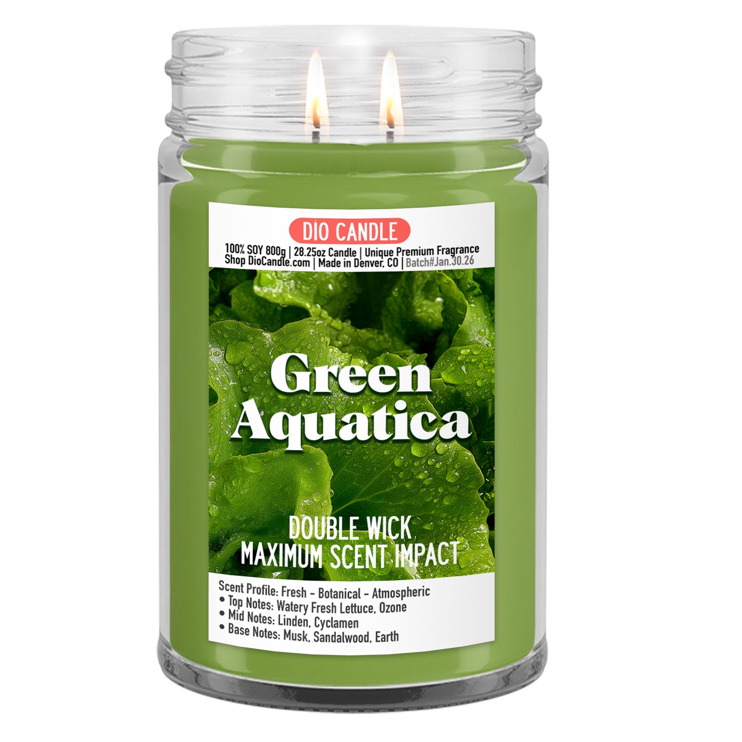 Green Aquatica Candle