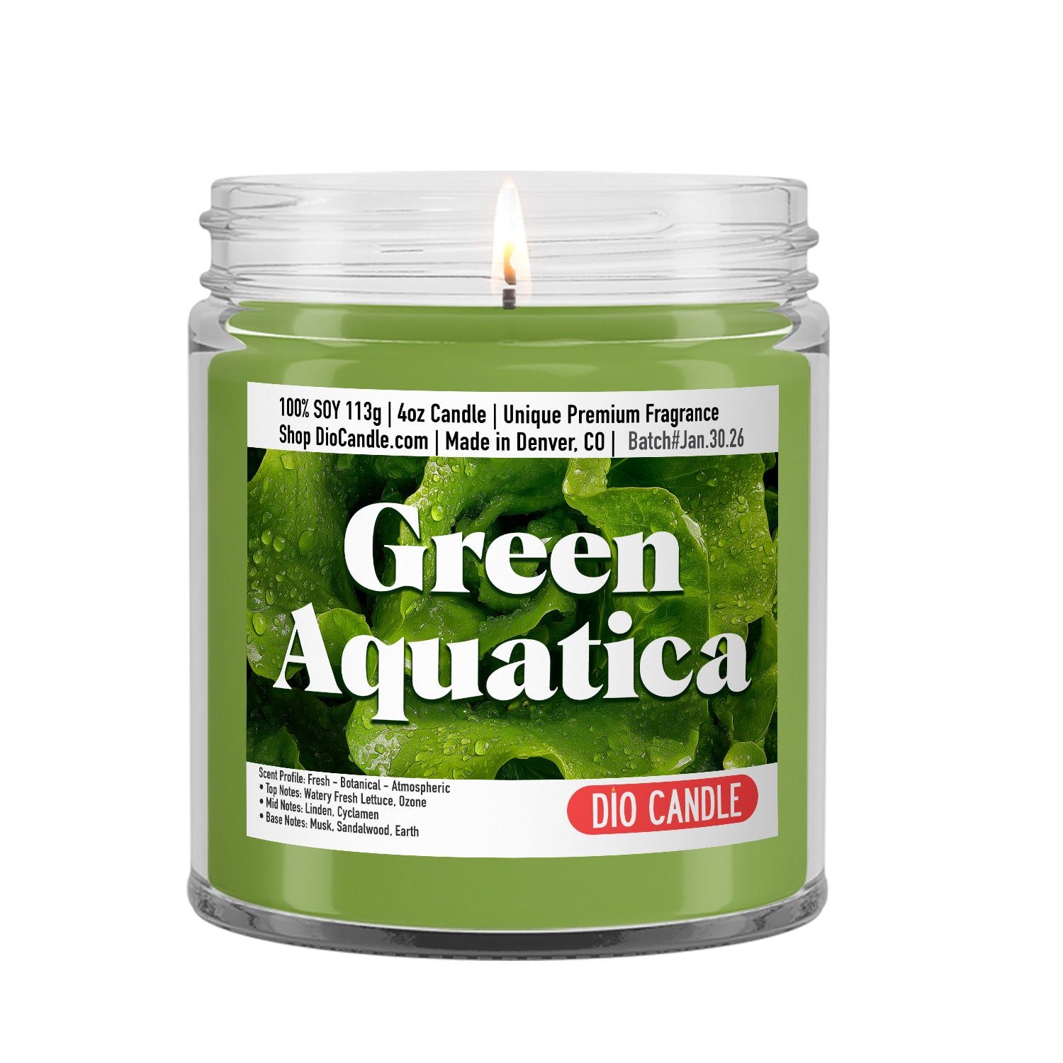 Green Aquatica Candle