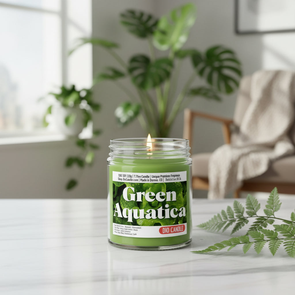 Green Aquatica Candle