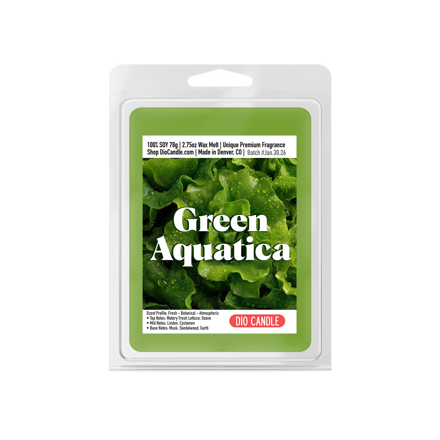 Green Aquatica Candle