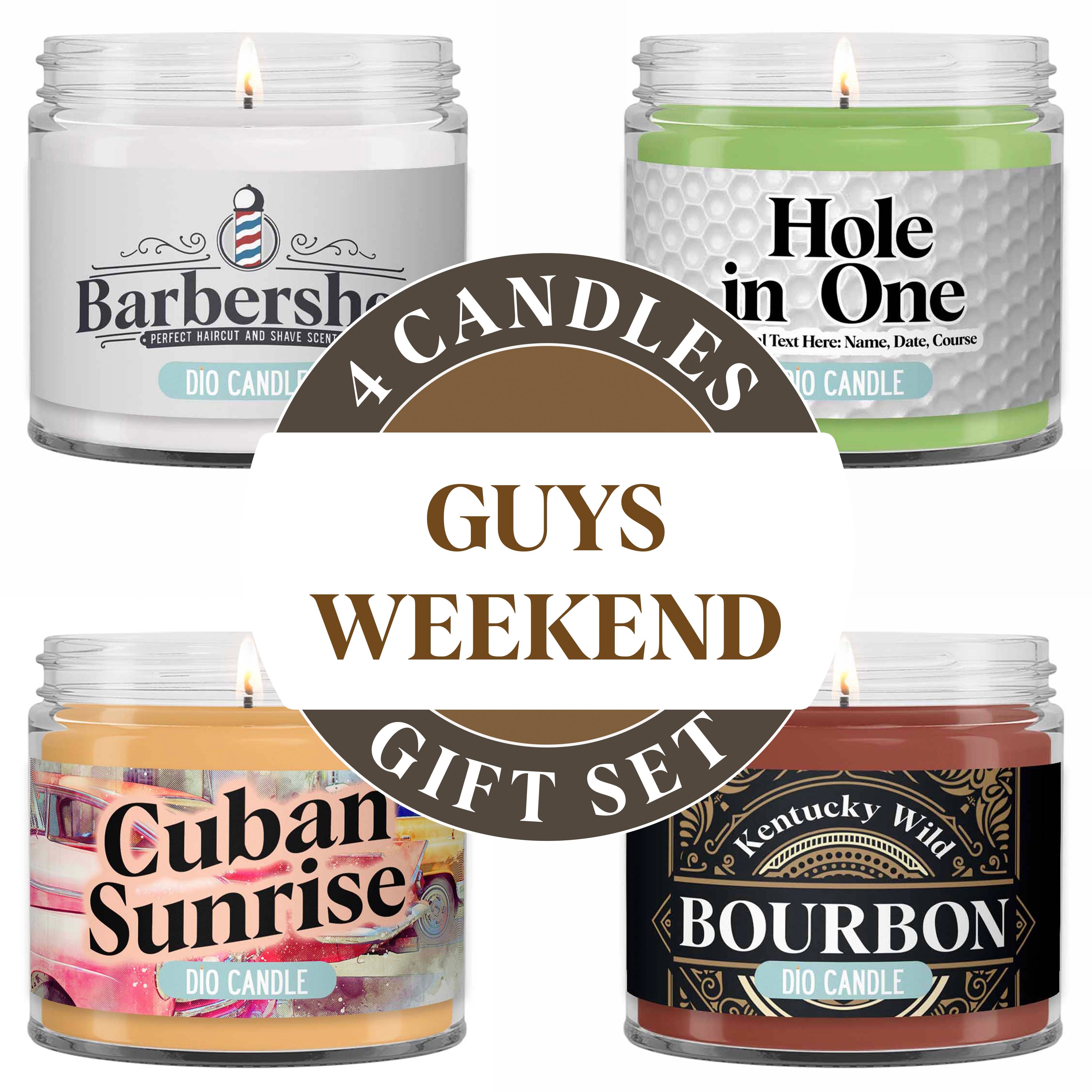 Guys Weekend Candle Gift Set