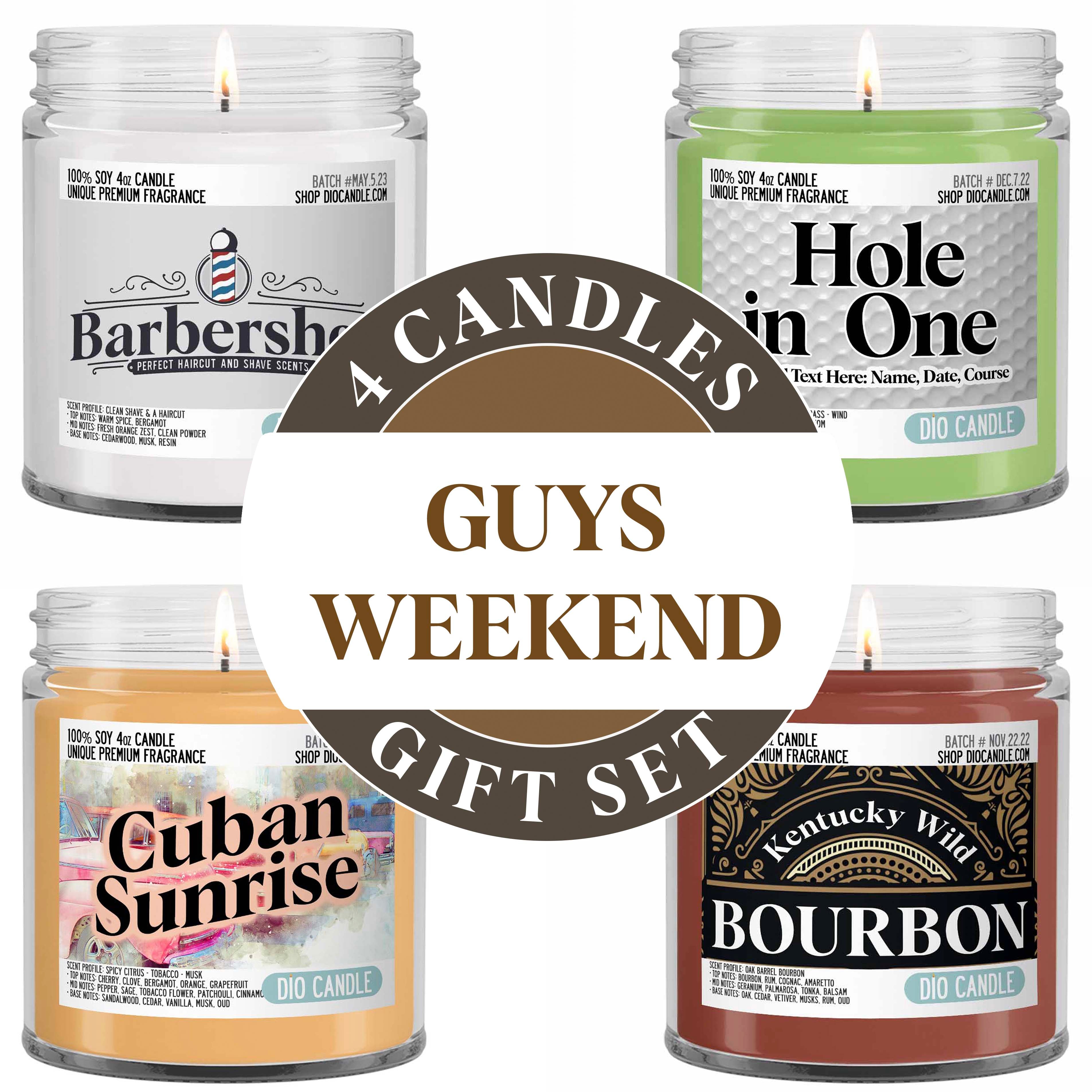 Guys Weekend Candle Gift Set